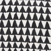 Jolie Cream with Black Print Linen Lumbar Pillow Cover, Decorative Pillow by Mercana, 14" length x 26" width x 0.2" height thumbnail 7