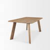 Welborn 72'L x 40'W Rectangular Dining Table | Modern | Light Brown Wood | Seats 6, by Mercana, 72" length x 40" width x 30" height thumbnail 6