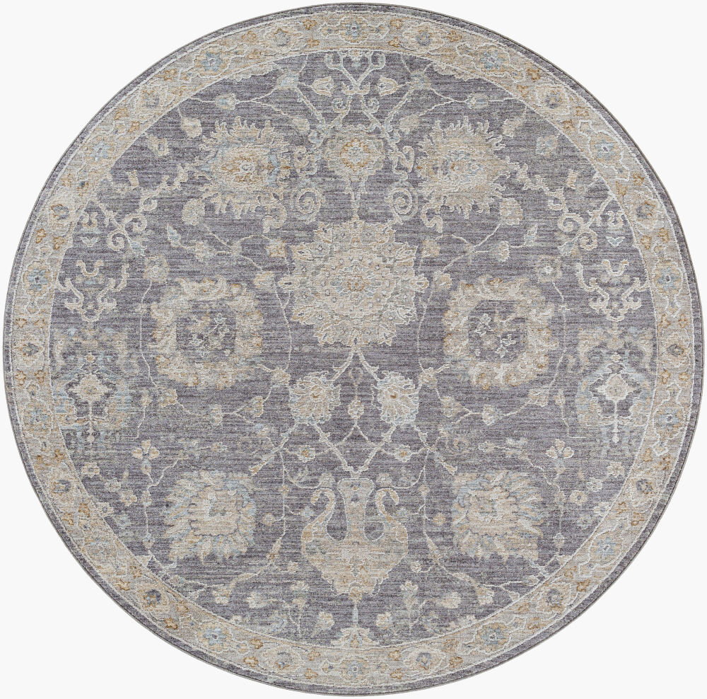 Avant Garde Machine Woven Rug, by Surya, 5'2.99" length x 5'2.99" width