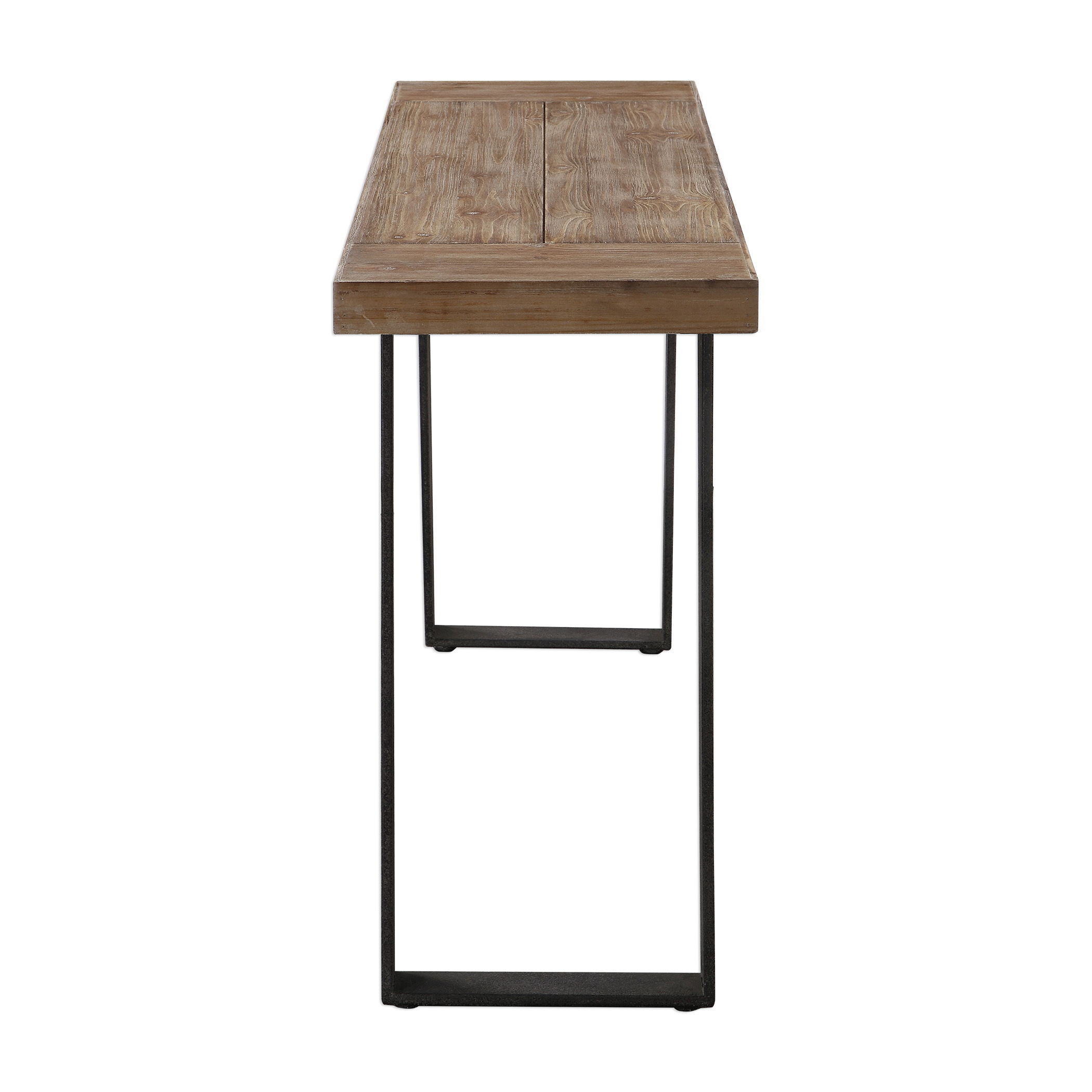 Freddy Weathered Console Table large image 