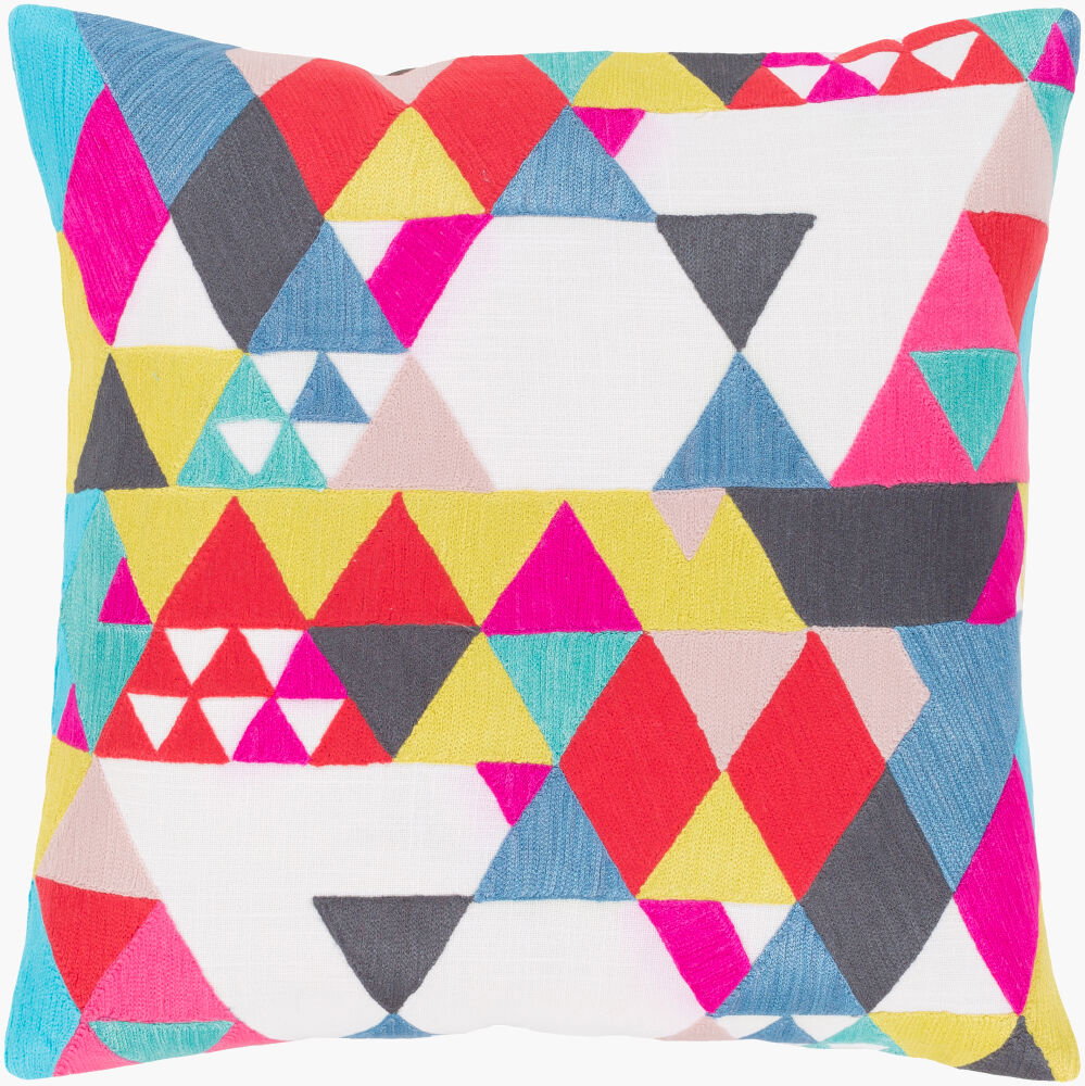 Ardent Accent Pillow, Decorative Pillow by Surya, 18" length x 18" width