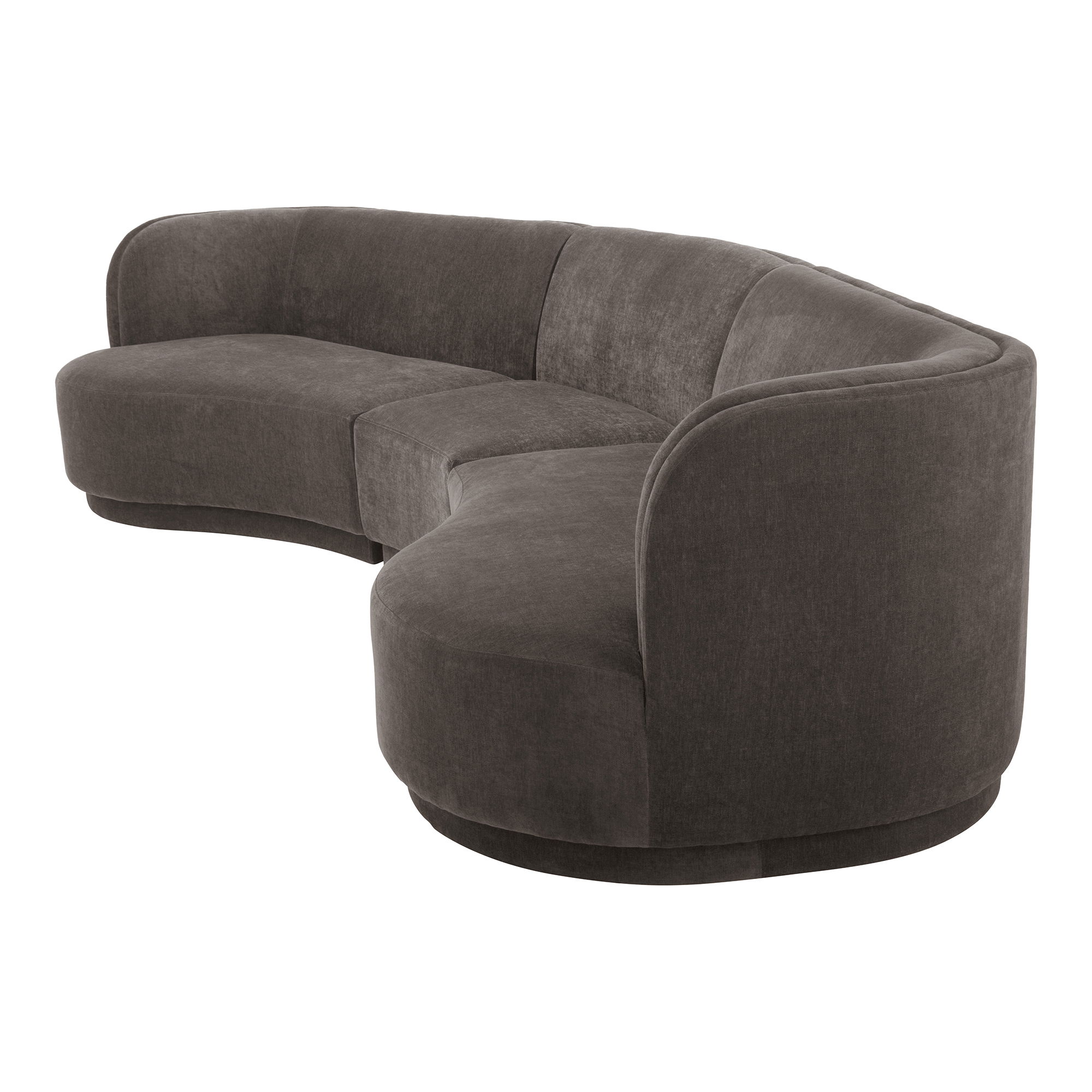 Yoon Compass Modular Sectional, Sectional Sofa by Moe's Home, 151" width x 32" height x 57.75" depth View 9