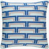 Mod Steps Accent Pillow Down, Decorative Pillow by Surya, 22" length x 22" width thumbnail