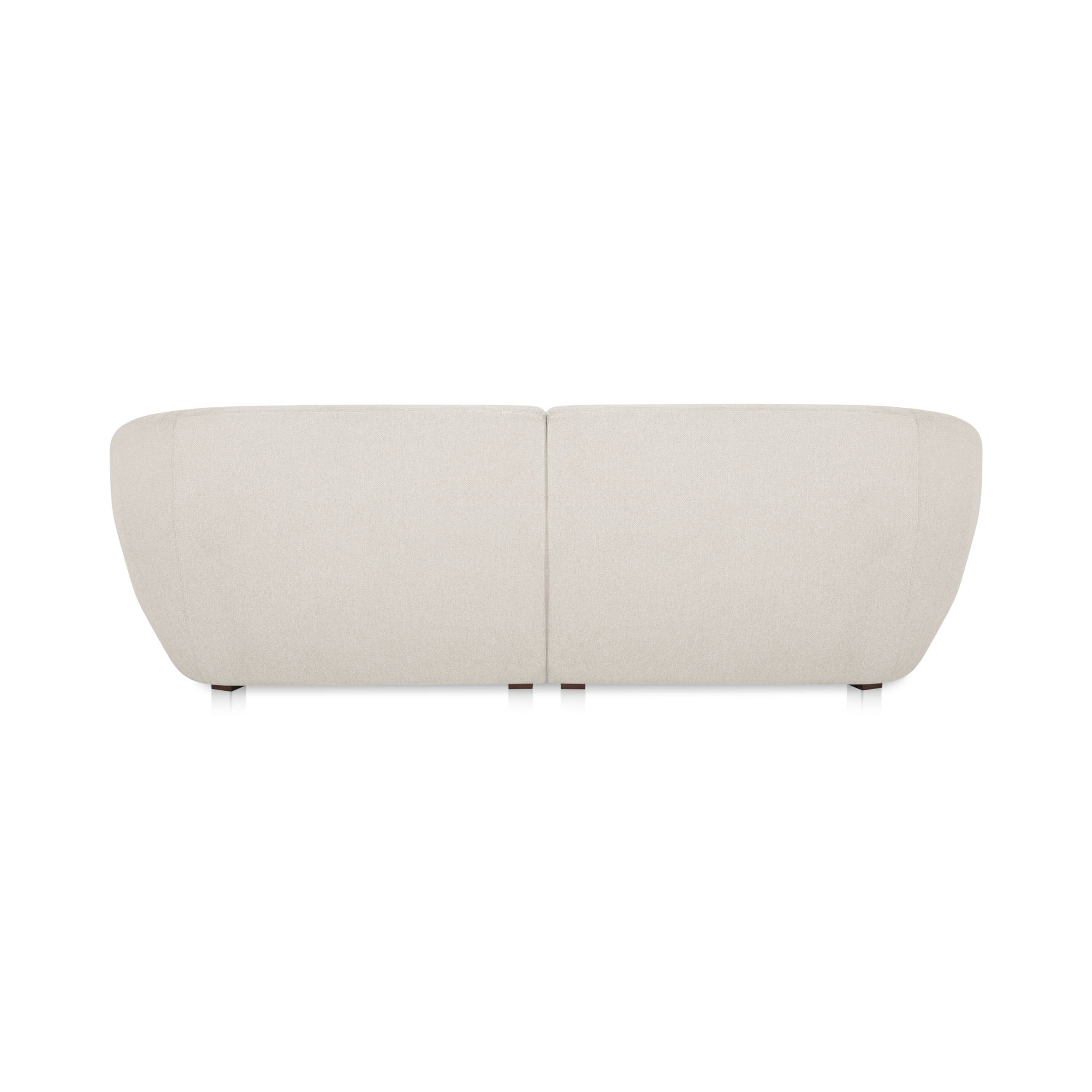 Amelia Double Chaise Modular Sectional Warm White large image 