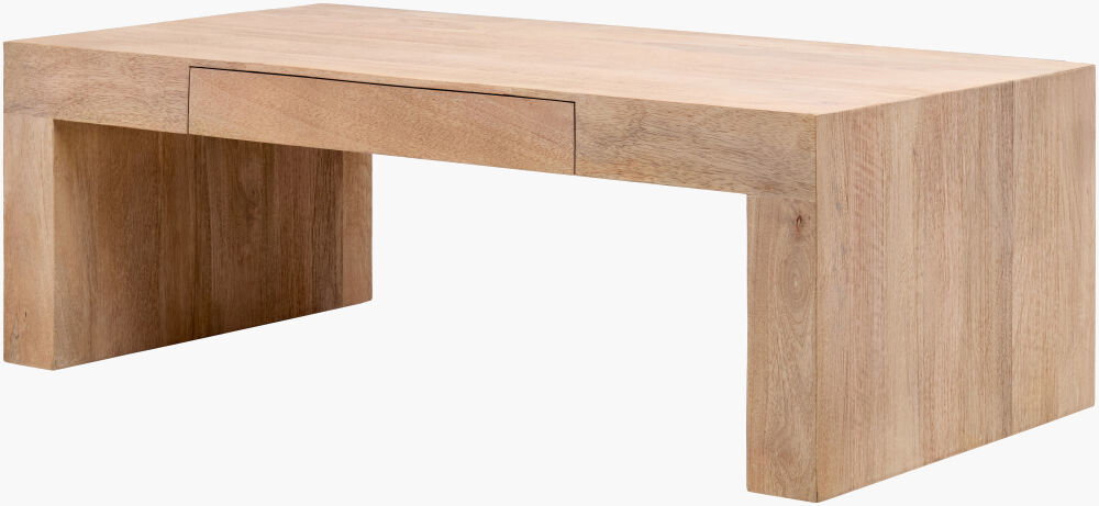 Coburn Coffee Table, by Surya, 48" width x 16" height