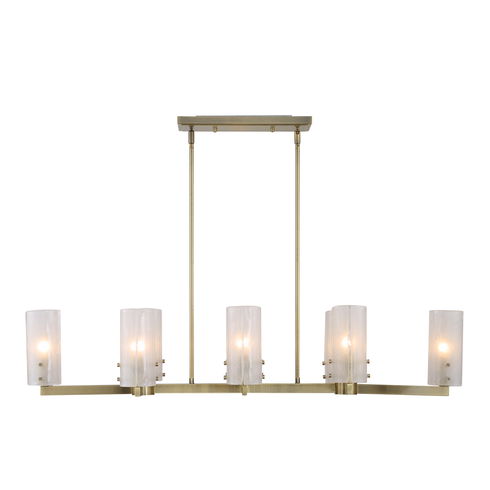 Mistie 8 Light Linear Chandelier
