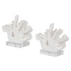 Charbel White Bookends, Set/2 thumbnail 5