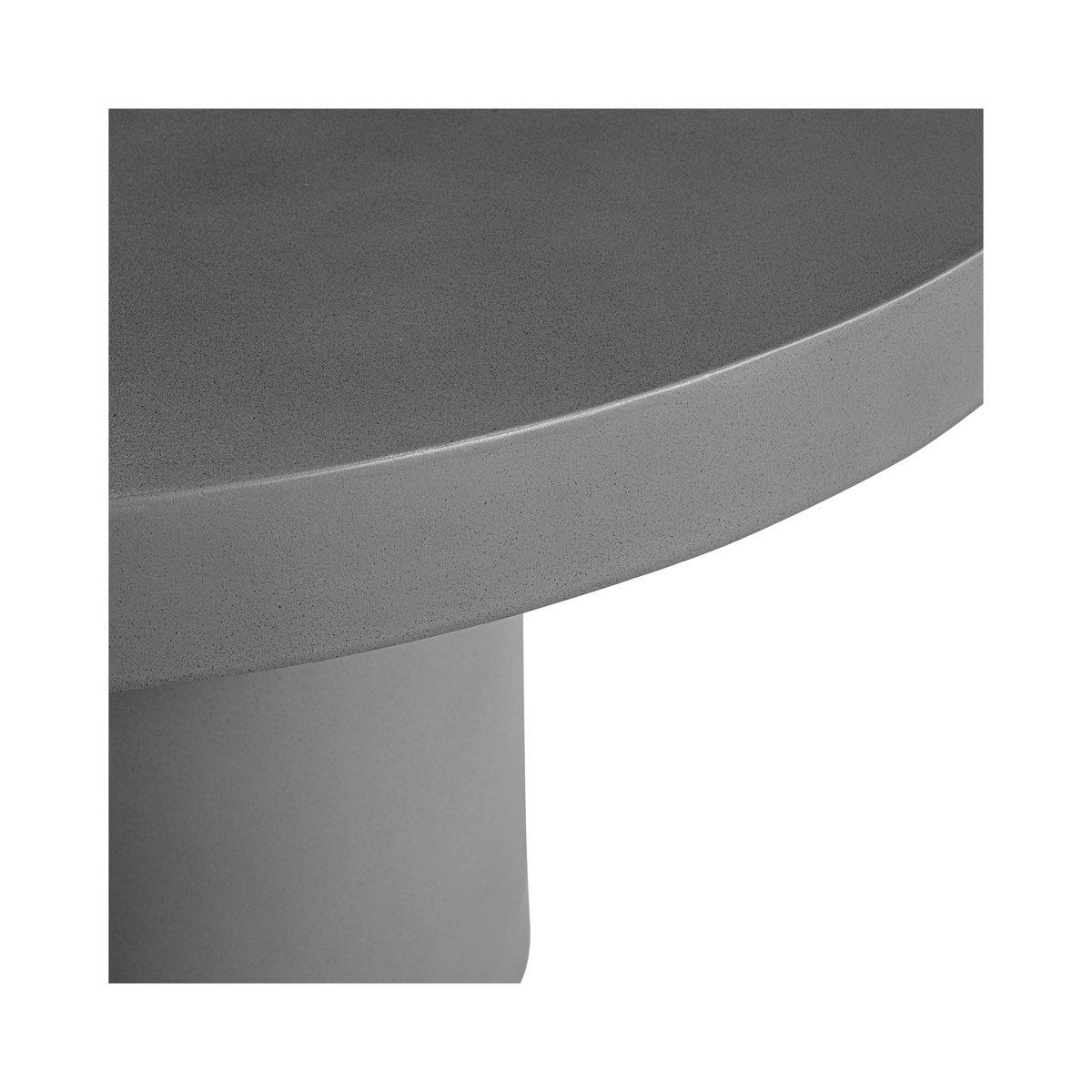 Cassius Outdoor Dining Table Grey, Outdoor Table by Moe's Home, 3'11.25" width x 2'6.25" height x 3'11.25" depth View 3