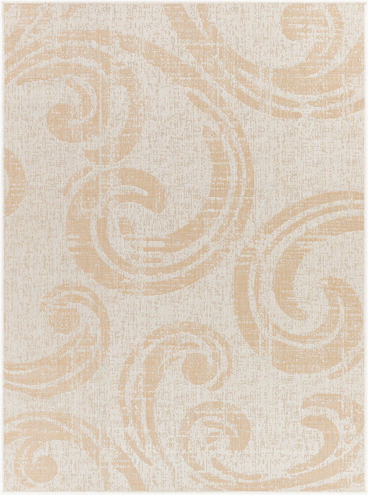 Malibu Machine Woven Rug, by Surya, 1'3.75" length x 1'3.75" width