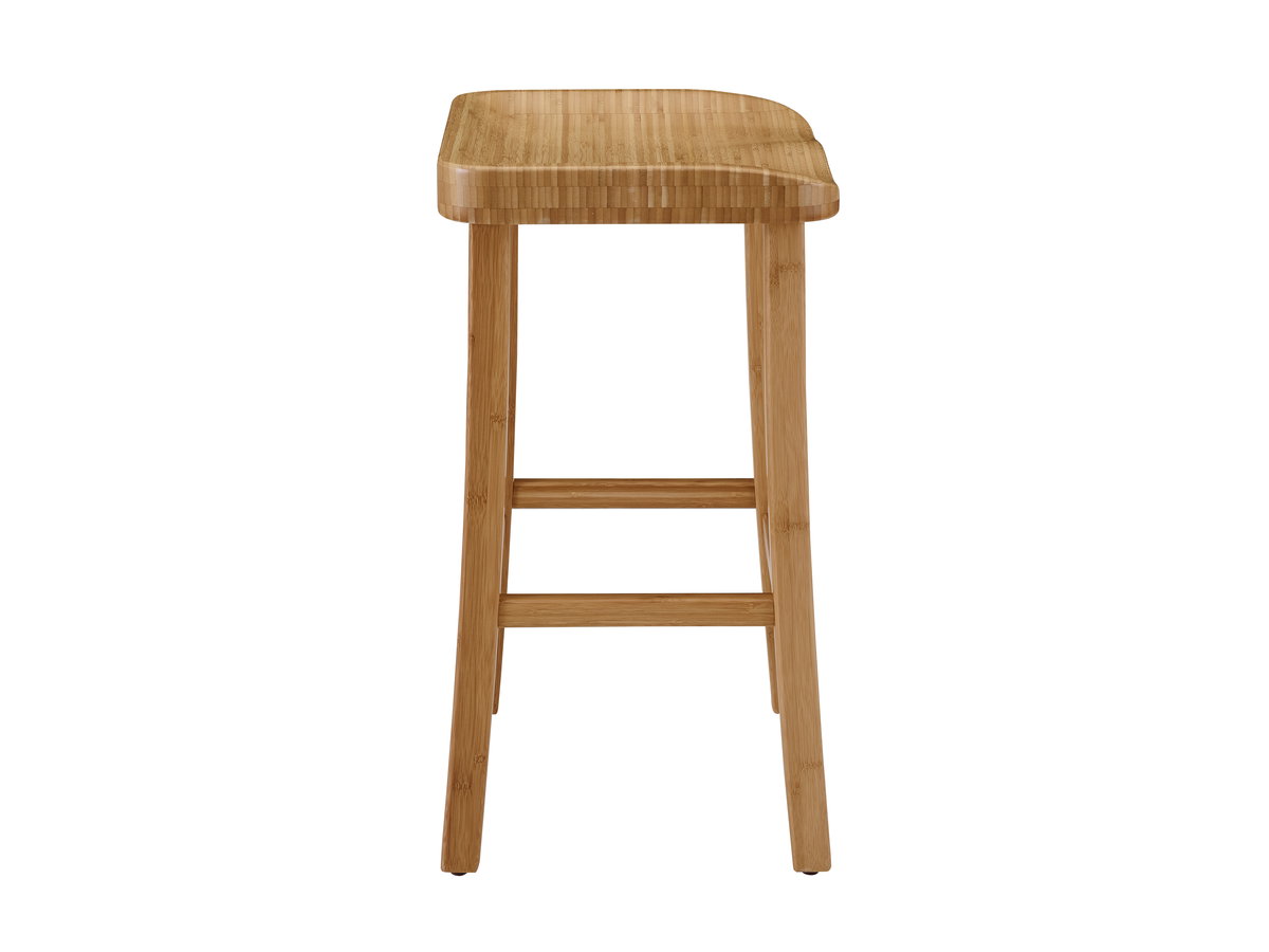 Tulip Counter Height Stool, Caramelized, (Set of 2), Counter & Bar Stool by Greenington, 18" length x 14" width x 26" height View 13