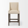 Kensington Backless 43in Seat Counter Stool | Medium Brown Wood, Counter & Bar Stool by Mercana, 20.5" length x 23.5" width x 43" height thumbnail 3