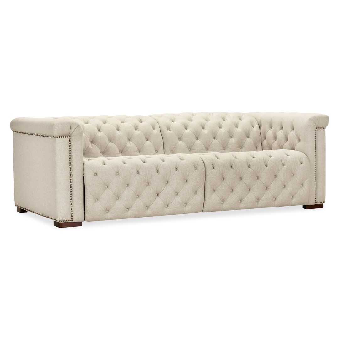 SS Loveseat, Sofas & Sectional by Hooker Furniture, 89.5" width x 28.75" height x 43" depth View 5