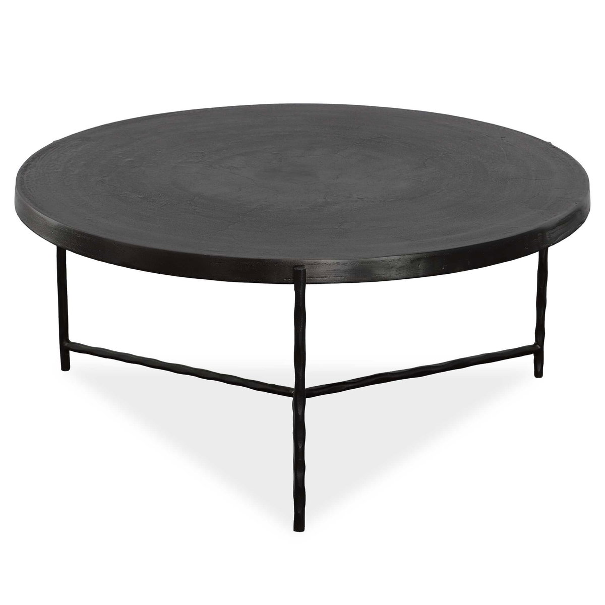 Trellick Modern Coffee Table, by Uttermost, 35.85" width x 16.14" height x 35.85" depth View 4