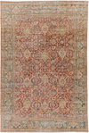 Antique One of a Kind Handmade Rug, by Surya, 10'6.77" length x 7'0.65" width thumbnail