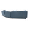 Fraser 3 Piece Modular Sectional With Slipper Deep Blue thumbnail 1