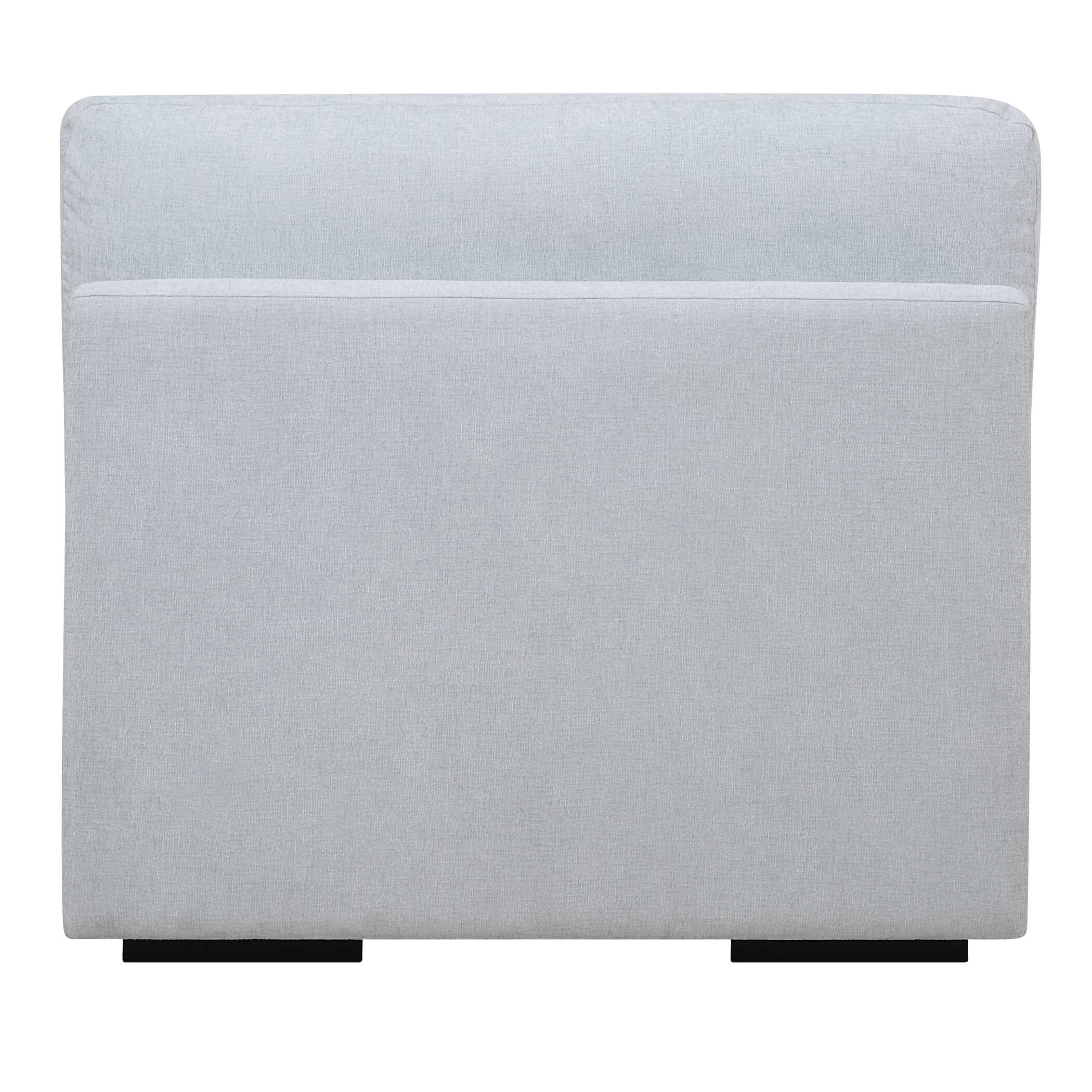 Refuge Cloud Blue Corner Sofa, Furniture by Uttermost, 37.5" width x 30" height x 37.5" depth View 5