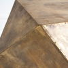 Exagoni 26' x 18.5' Hexagonal Brass Plated Hexagonal End/Side Table thumbnail 2