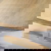 Viktor 84'L Light Brown Solid Wood Dining Table thumbnail 5