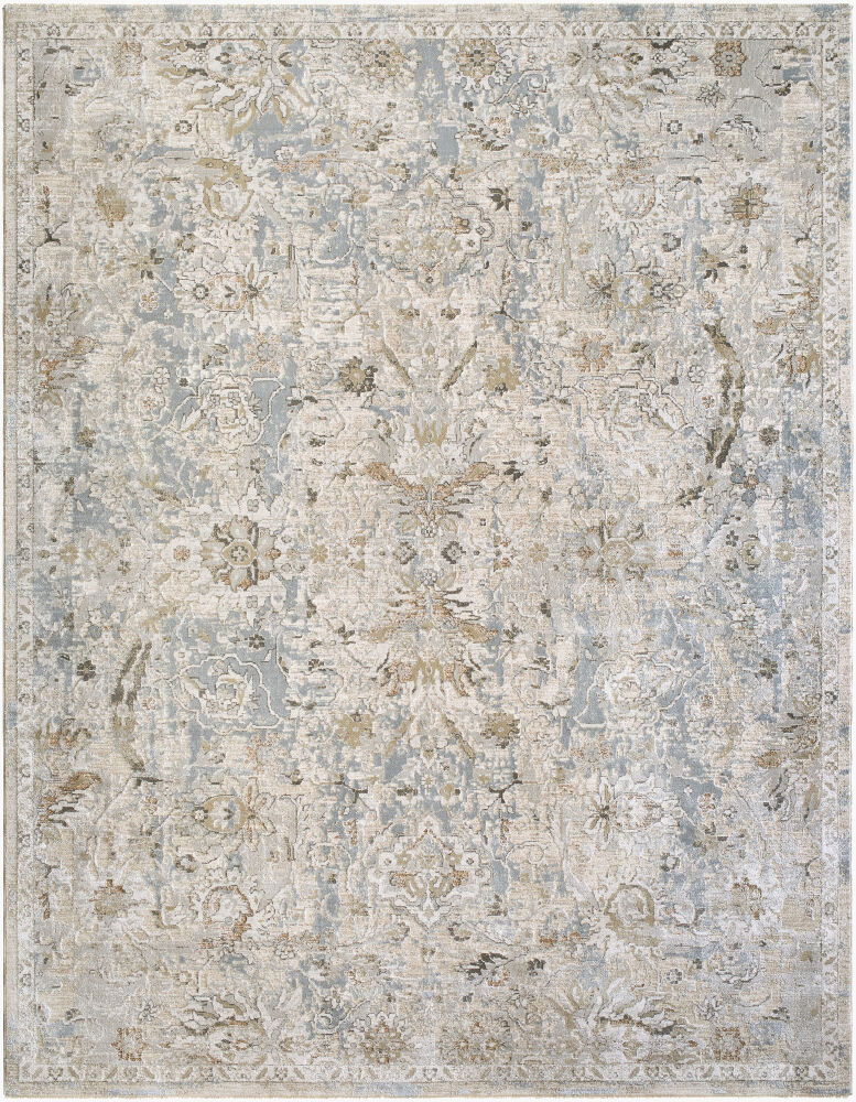 Brunswick Machine Woven Rug, by Surya, 7'10.49" length x 7'10.49" width