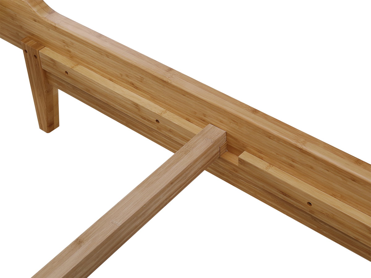 Currant Eastern King Platform Bed, Caramelized, by Greenington, 88" length x 81" width x 39.5" height View 4