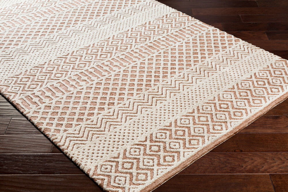 Talise Handmade Rug, by Surya, 1'6" length x 1'6" width