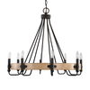 Deschutes 8 Light Farmhouse Chandelier thumbnail 2