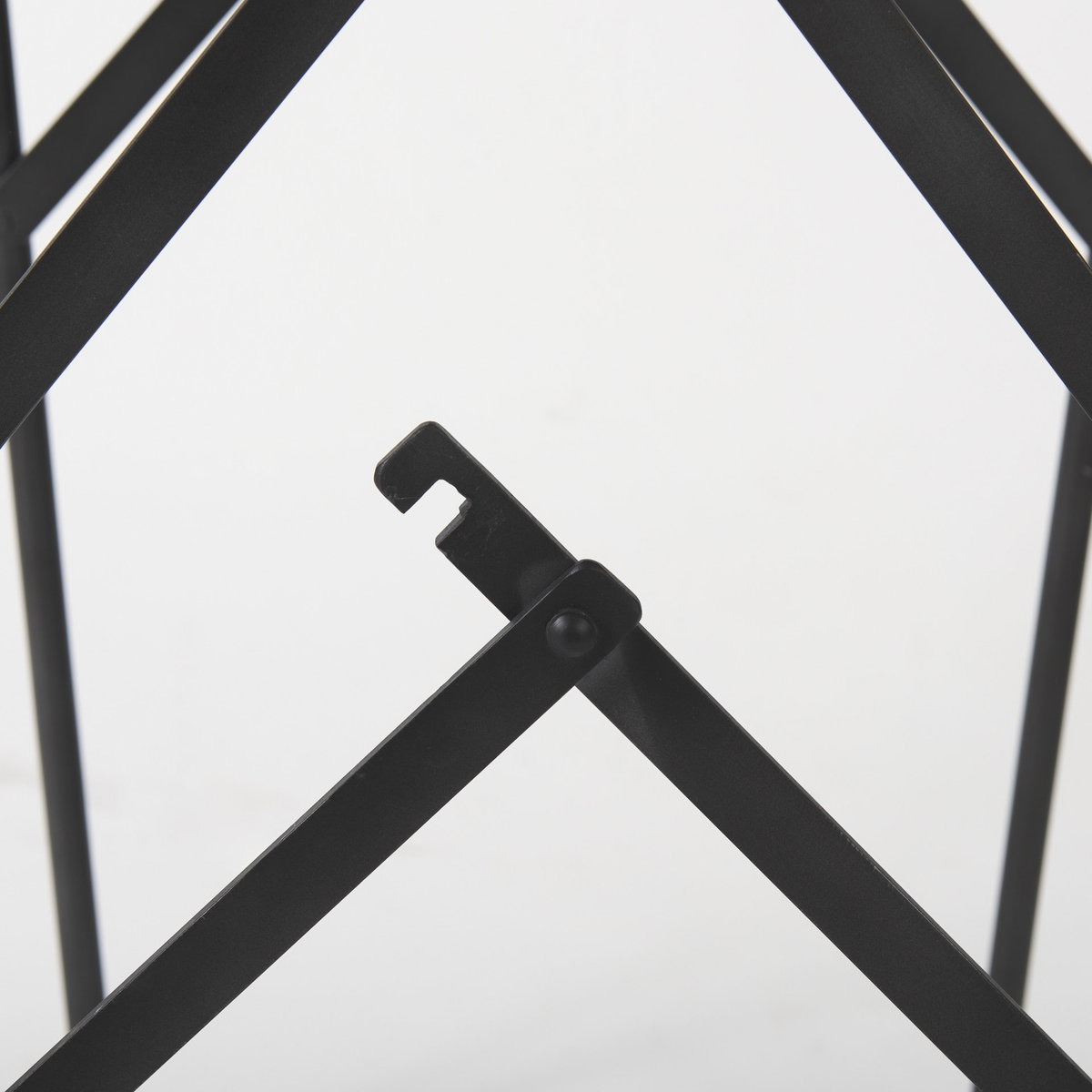 Direttore Backless 40.2in Seat Bar Stool | Black Leather with Black Iron, Counter & Bar Stool by Mercana, 19.3" length x 20" width x 40.2" height View 11