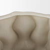 Vahn Sculptural Cream Glazed Decorative Ceramic Bowl, Vase by Mercana, 14.37" length x 14.37" width x 9.25" height thumbnail 5
