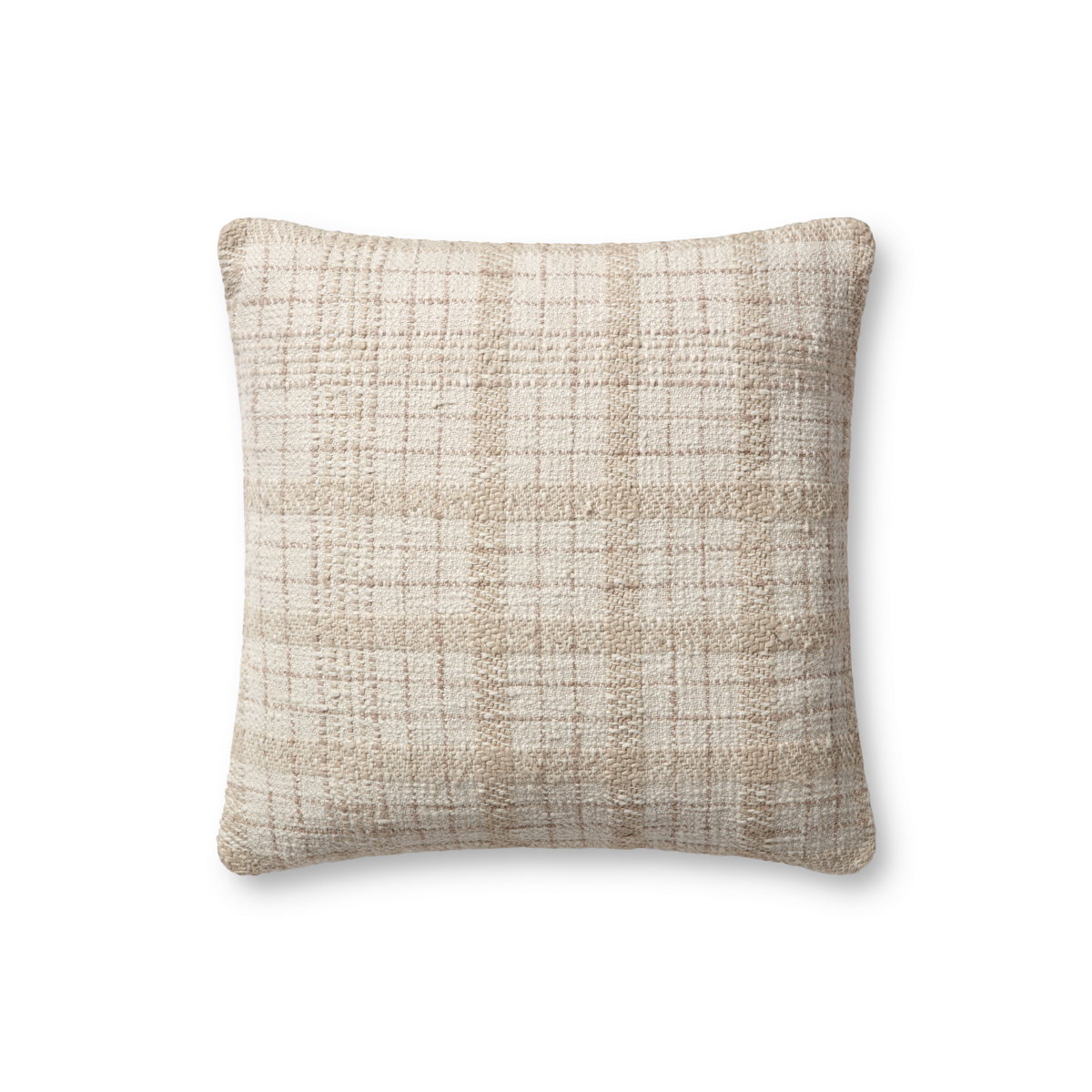 Chris Loves Julia x Loloi Fern Pillow, Decorative Pillow, 18" length x 18" width View 1