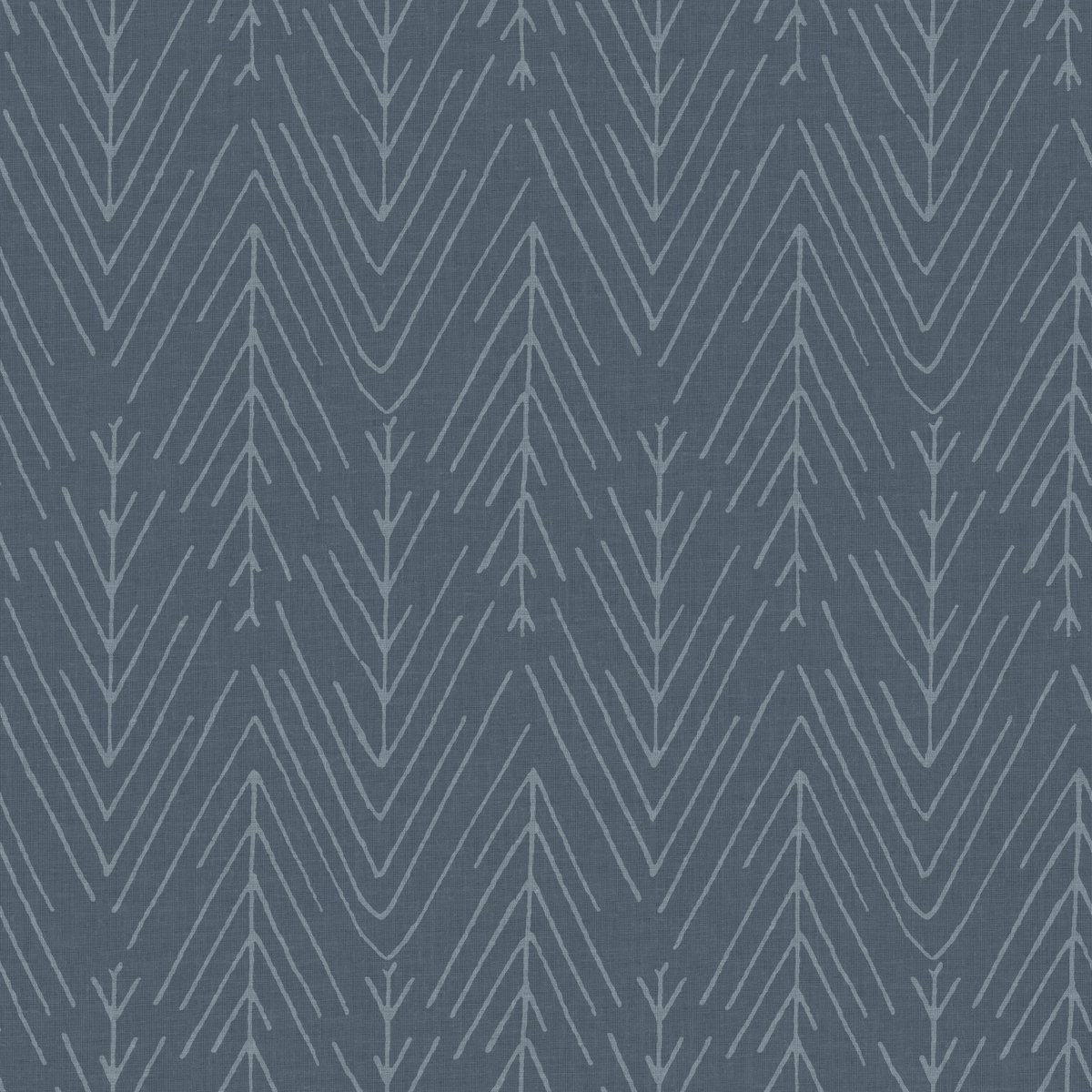 Twig Hygge Herringbone Navy Peel & Stick Wallpaper, by York Wall, 16'6" length x 1'8.5" width x 0.02" depth