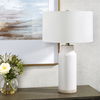 Albany White Farmhouse Table Lamp thumbnail 3