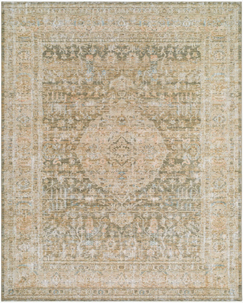 Renaissance Handmade Rug, by Surya, 1'4.93" length x 1'4.93" width