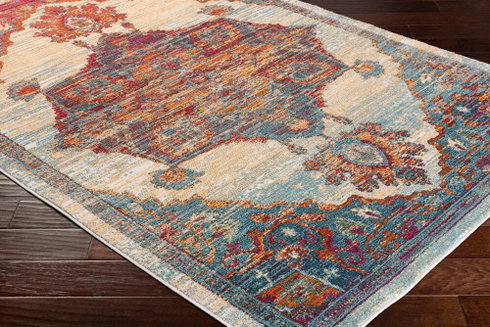 Herati Machine Woven Rug