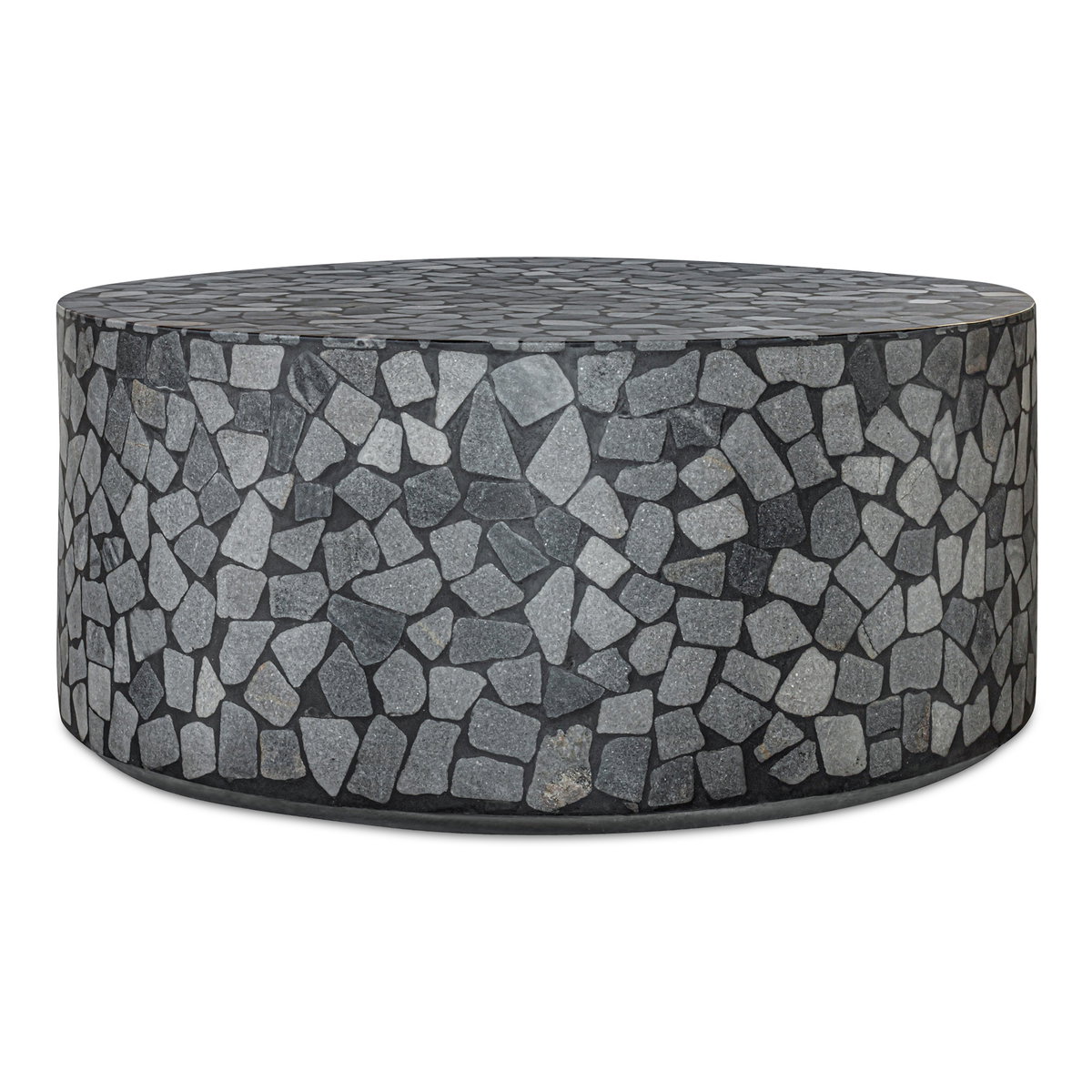 Kiri Outdoor Coffee Table Black, Outdoor Table by Moe's Home, 2'11.4" width x 1'3.7" height x 2'11.4" depth View 2