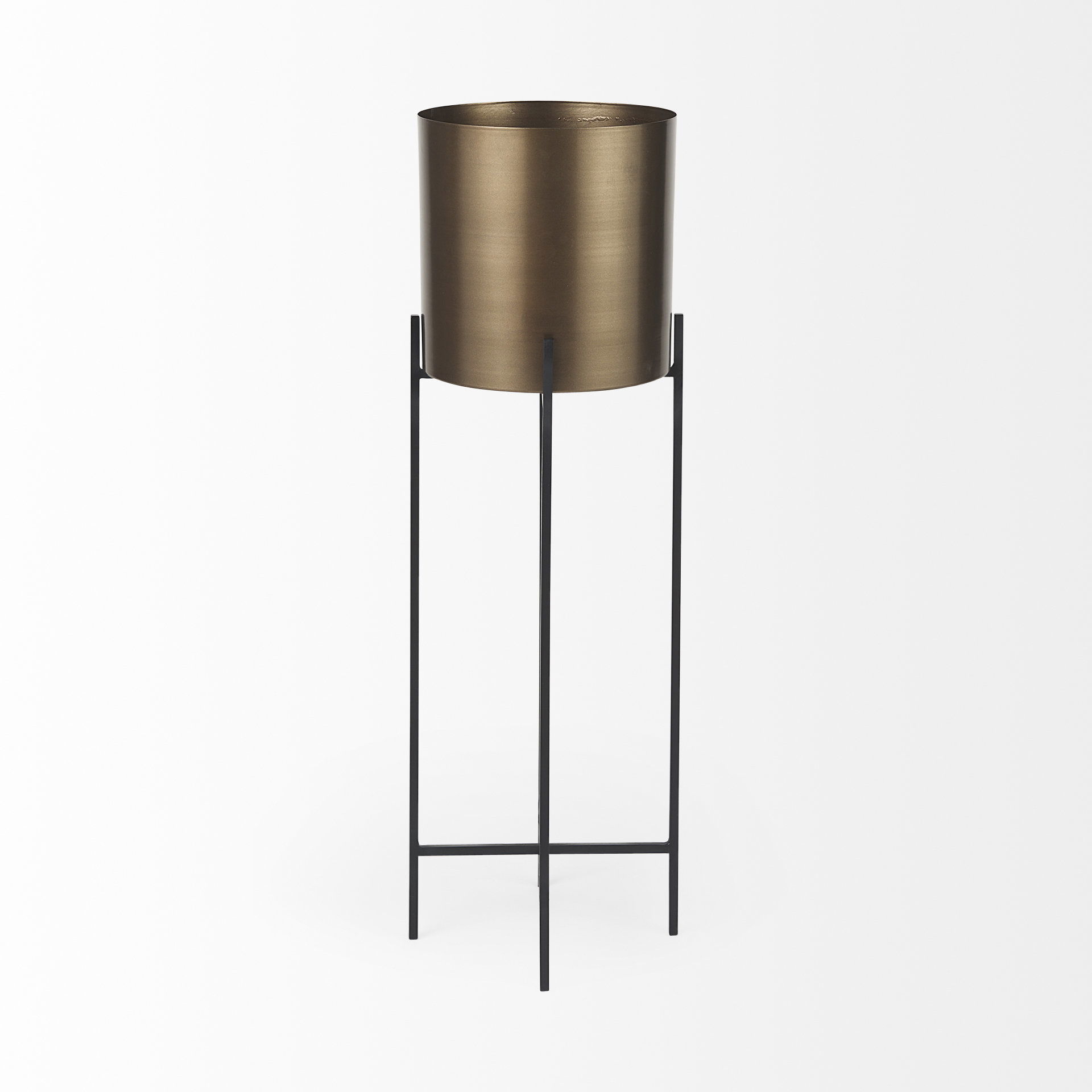 Sowerberry (Large) 11L x 11W x 33H Plant Stand, Planter by Mercana, 10.83" length x 10.83" width x 33.07" height View 7