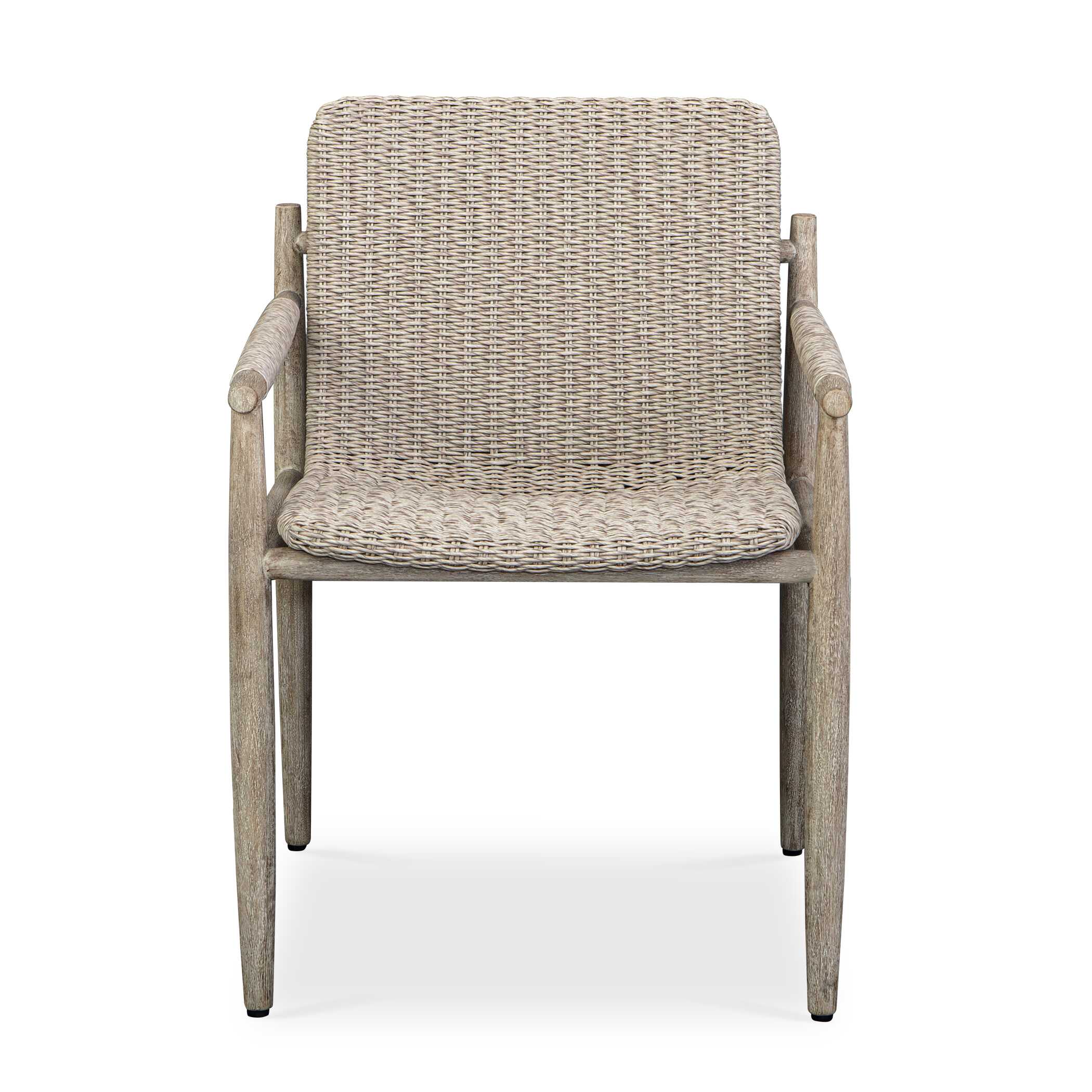 Sumba Wicker Outdoor Dining Chair, Furniture by Uttermost, 23.75" width x 32.75" height x 24.5" depth View 1