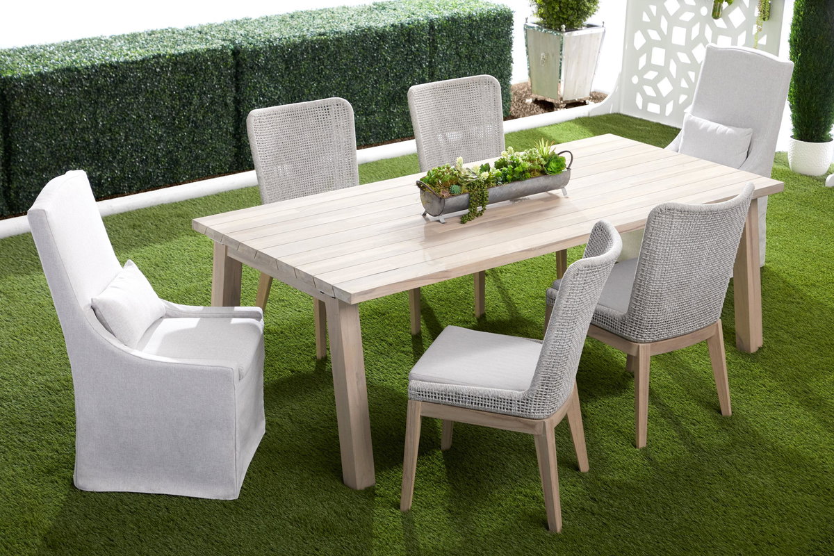 Mesh Outdoor Dining Chair, Set of 2, by Essentials for Living, 22" width x 37.5" height x 25" depth View 14
