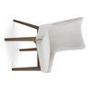 Potter Dining Chair Heather Beige, by Moe's Home, 21.7" width x 36" height x 26" depth thumbnail 2