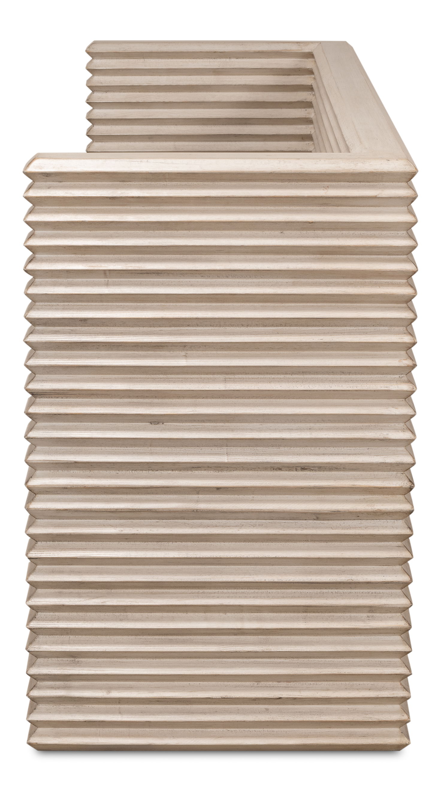 Stacked Bench, Stone Grey large image 