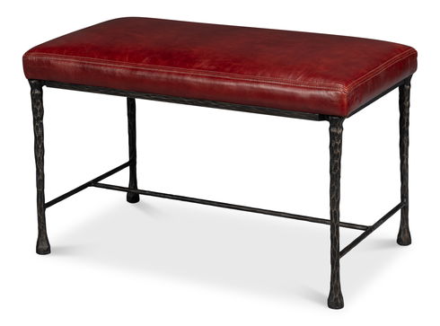 Kings Road Bench  Leather