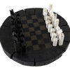 Modern Chess Set, Game Table by Four Hands, 16.5" width x 7" height x 16.5" depth thumbnail 7