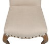 Thorne Side Chair  Beige, by Sarreid, 1'10" length x 1'8" width x 3'7" height thumbnail 5