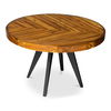 Parq Round Dining Table Amber, by Moe's Home, 48" width x 30" height x 48" depth thumbnail 3
