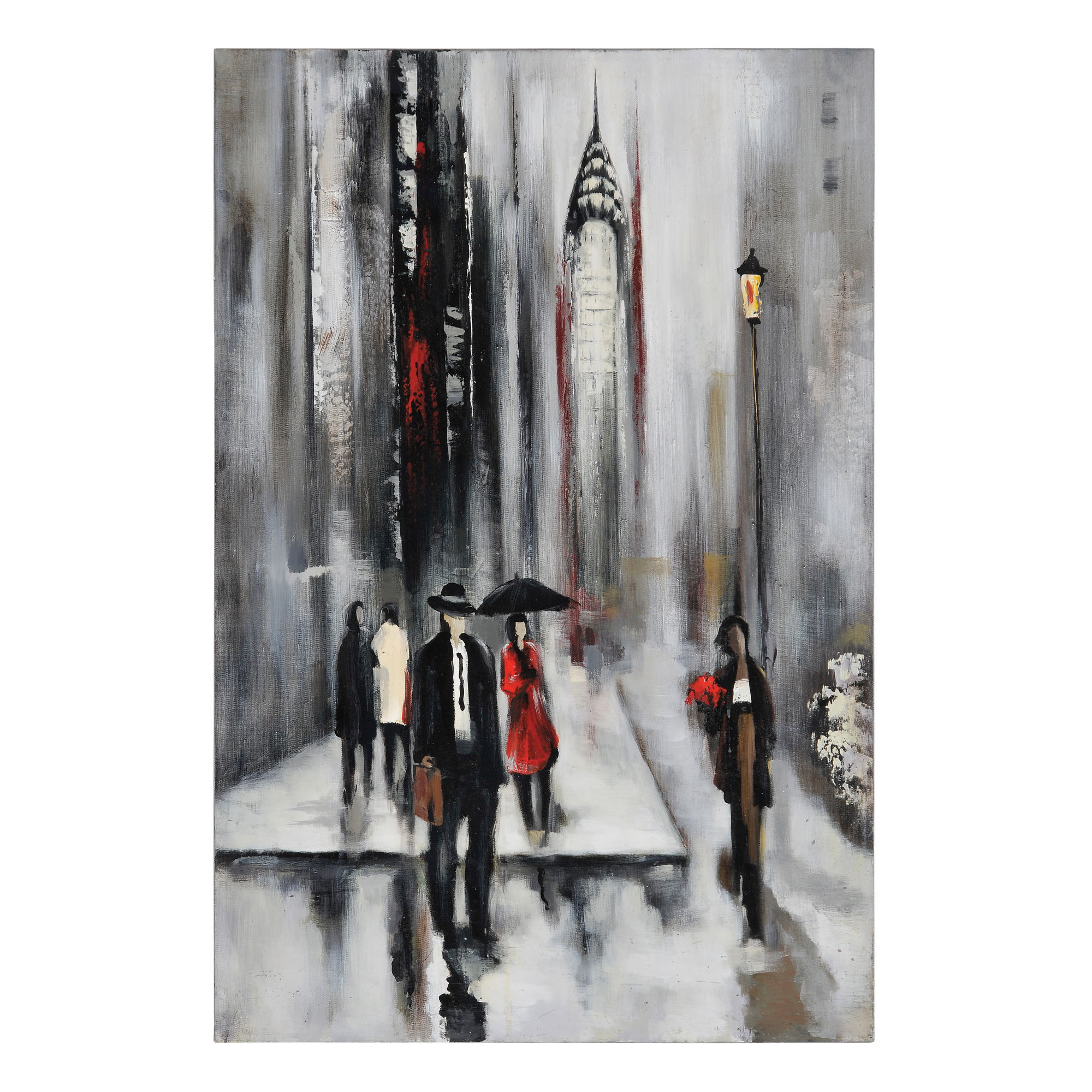 Bustling City Ii Canvas Art large image 