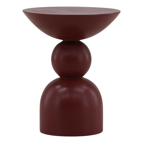 Xaviera Outdoor Side Table Red