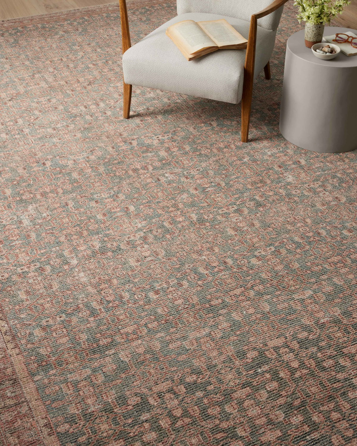 Angela Rose x Loloi Aubrey Rug, 2' length x 5' width View 4
