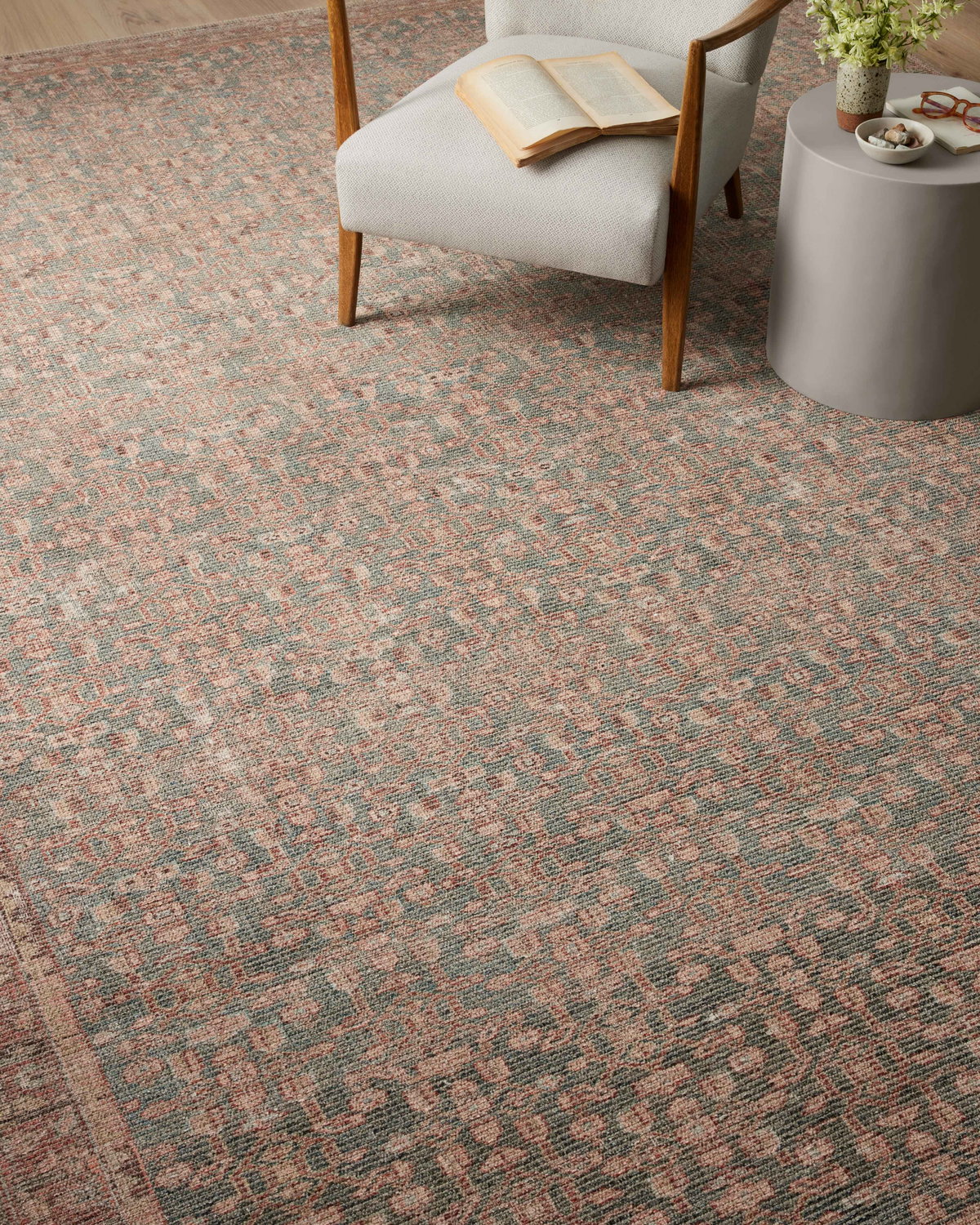 Angela Rose x Loloi Aubrey Rug, 2' length x 5' width View 4