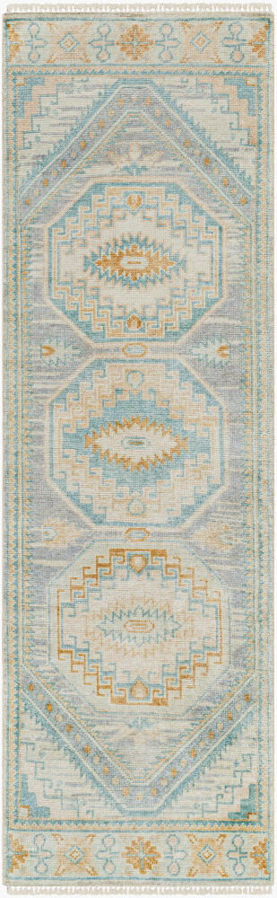 Bunyan Handmade Rug, by Surya, 8' length x 2'6" width