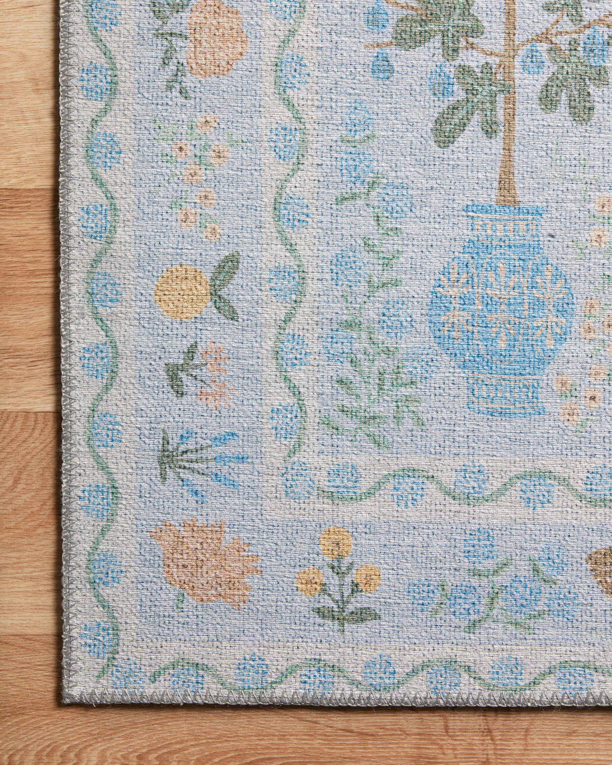 Rifle Paper Co. x Loloi Menagerie Rug, 2'3" length x 5' width View 3