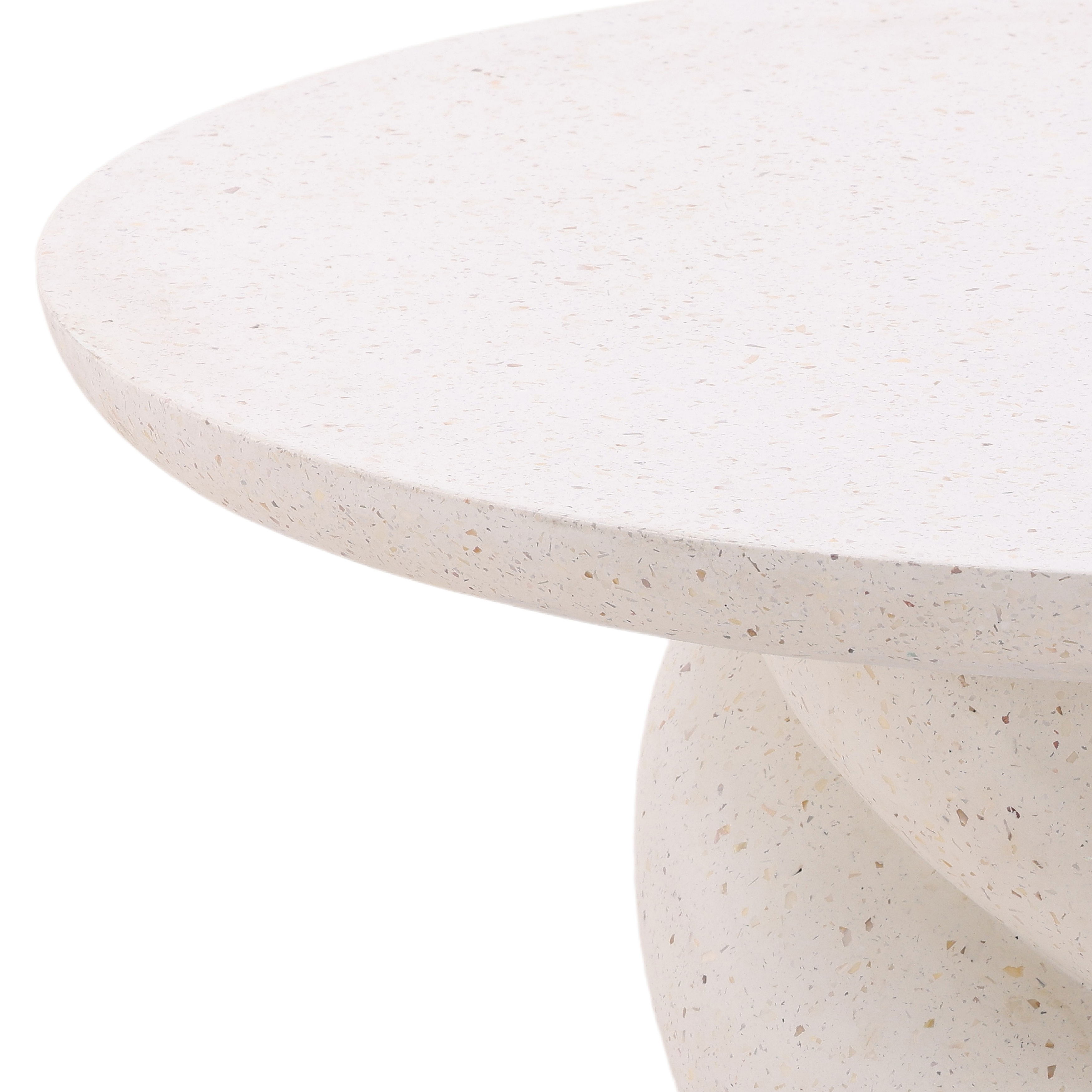 Nidia Outdoor Coffee Table Ivory large image 